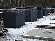 Plac produkacja szamb betonowych Dębica